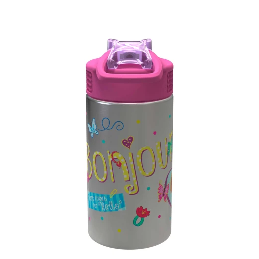Zak Designs Fancy Nancy 15.5 oz SS Palouse Bottle - زاك ديزاينز - Image 5
