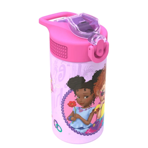Zak Designs Fancy Nancy 16 oz PP Park Straw Bottle Zak Designs Fancy Nancy 16 oz PP Park Straw Bottle