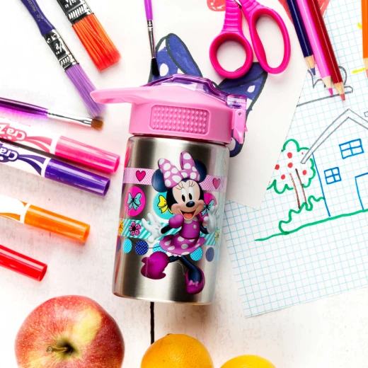 Zak Designs Minnies Happy Helpers 15.5 oz SS Palouse Bottle - زاك ديزاينز - Image 3