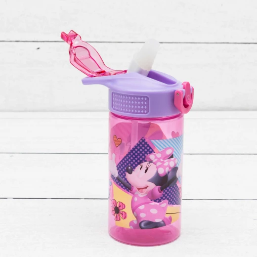 Zak Designs Minnies Happy Helpers 16 oz PP Park Straw Bottle - زاك ديزاينز - Image 3
