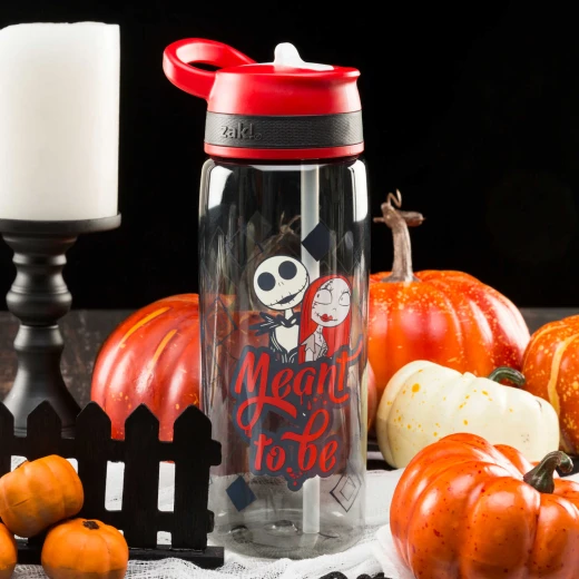 Zak Designs Nightmare Before Christmas 25 oz Tritan Union Straw Bottle - زاك ديزاينز - Image 5