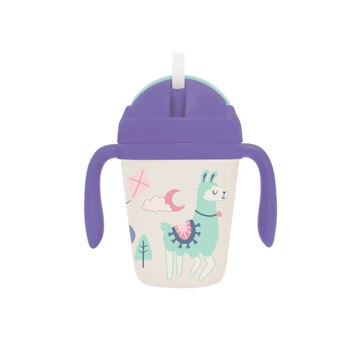 Penny Bamboo Sippy Cup - Loopy Llama Penny Bamboo Sippy Cup - Loopy Llama