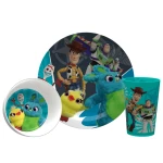 Zak Designs Toy Story 4 Plate, Bowl and Tumbler 3 pcs Window Box - زاك ديزاينز