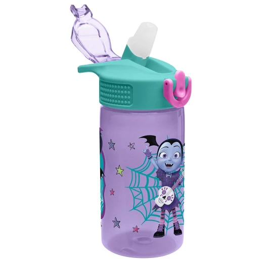 Zak Designs Vampirina 16oz PP Park Straw Bottle - زاك ديزاينز - Image 4