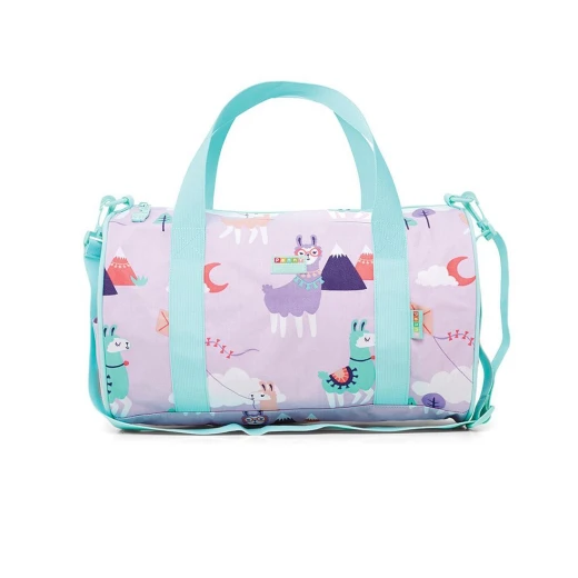 Penny Duffle Bag Coated - Loopy Llama