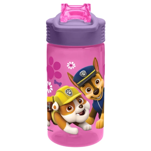 Zak Designs Paw Patrol Girl 16 oz PP Park Straw Bottle - زاك ديزاينز - Image 2