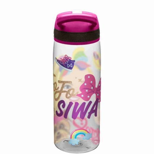 Zak Designs Jojo Siwa Pink 25oz Tritan Union Straw Bottle - زاك ديزاينز - Image 2