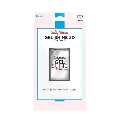 Sally Hansen Treatment Gel Shine 3D Top Coat Nail Polish, 13.3 ml - White Friday Offer - Buy 1 Get 1 Free - سالي هانسن - Image 4