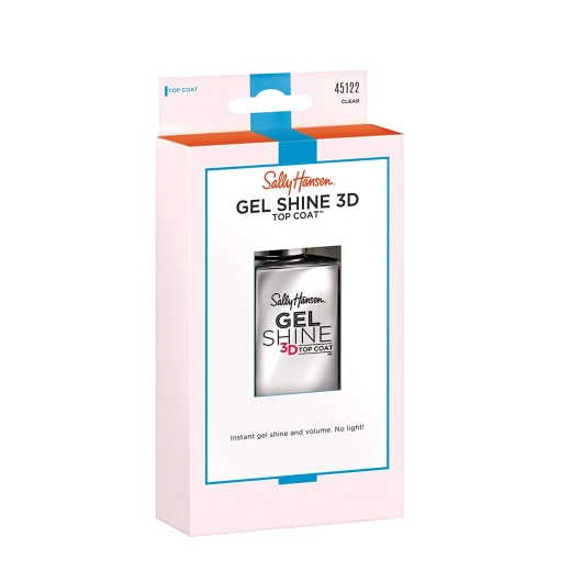Sally Hansen Treatment Gel Shine 3D Top Coat Nail Polish, 13.3 ml - White Friday Offer - Buy 1 Get 1 Free - سالي هانسن - Image 5