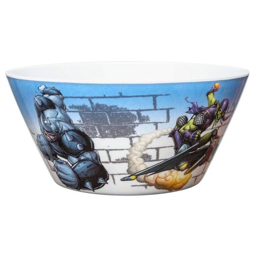 Zak Designs SpiderMan Classic 5.9in Individual Bowl - زاك ديزاينز - Image 2