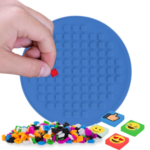 لوحة الفسيفساء الدائرية باللون الأزرق من بسكس كرو لوحة الفسيفساء الدائرية باللون الأزرق من بسكس كرو