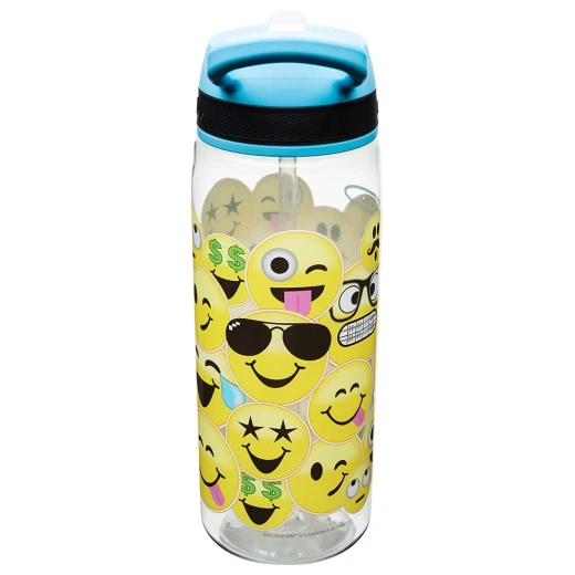 Zak Designs Water Bottles, Tritan Straw, Emojination - زاك ديزاينز - Image 6
