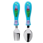 Zak Peppa Pig 2 pieces Flatware Set for Kids - زاك ديزاينز