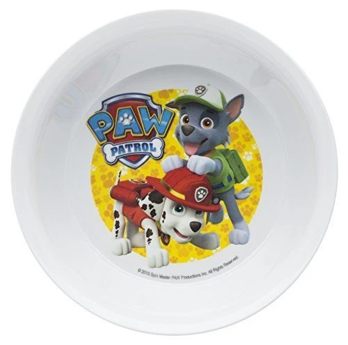 ak! Designs Paw Patrol Chase & Skye Melamine Plates - زاك ديزاينز - Image 4