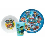 ak! Designs Paw Patrol Chase & Skye Melamine Plates - زاك ديزاينز