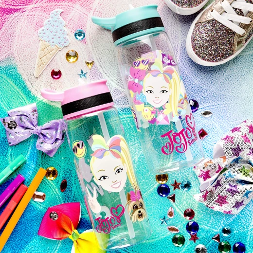 Zak Jojo Siwa Pink 25oz Tritan Union Straw Bottle - زاك ديزاينز - Image 3