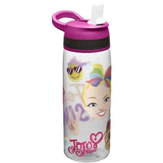 Zak Jojo Siwa Pink 25oz Tritan Union Straw Bottle - زاك ديزاينز - Image 7