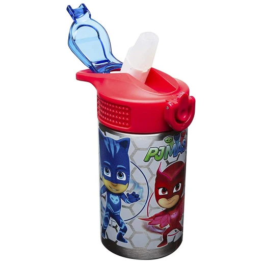 Zak Designs PJ Masks 15.5oz Stainless Steel Kids Water Bottle - زاك ديزاينز - Image 4