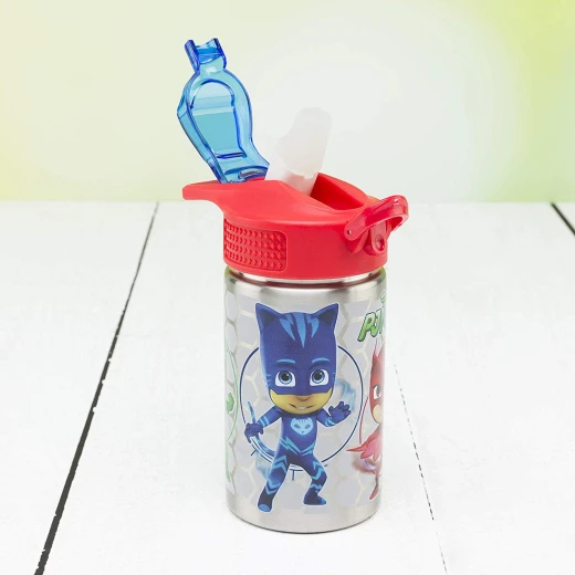 Zak Designs PJ Masks 15.5oz Stainless Steel Kids Water Bottle - زاك ديزاينز - Image 2