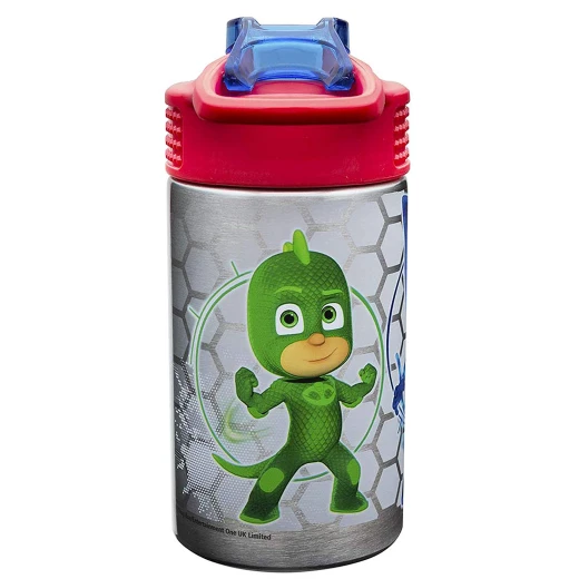 Zak Designs PJ Masks 15.5oz Stainless Steel Kids Water Bottle - زاك ديزاينز - Image 6
