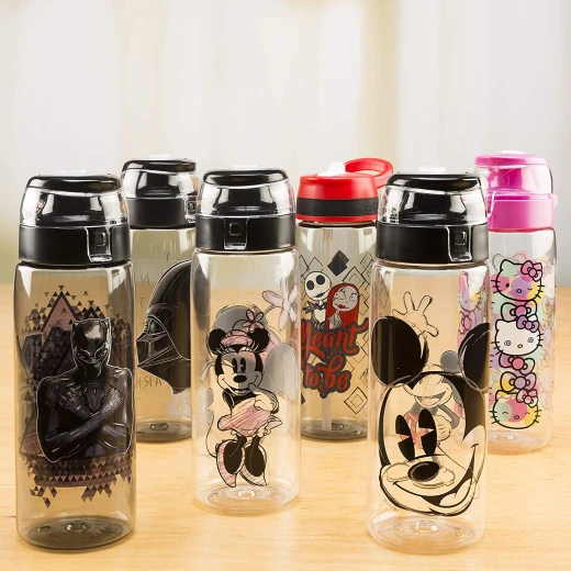 Zak Designs Marvel Comics Water Bottle, 25oz, Black Panther - زاك ديزاينز - Image 4