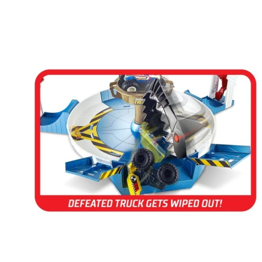 Hot Wheels® Monster Trucks Mecha Shark Face-Off Play Set - هوت ويلز - Image 3