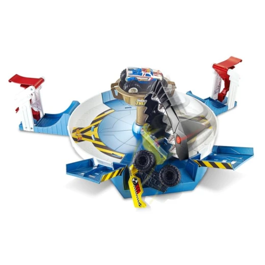 Hot Wheels® Monster Trucks Mecha Shark Face-Off Play Set Hot Wheels® Monster Trucks Mecha Shark Face-Off Play Set