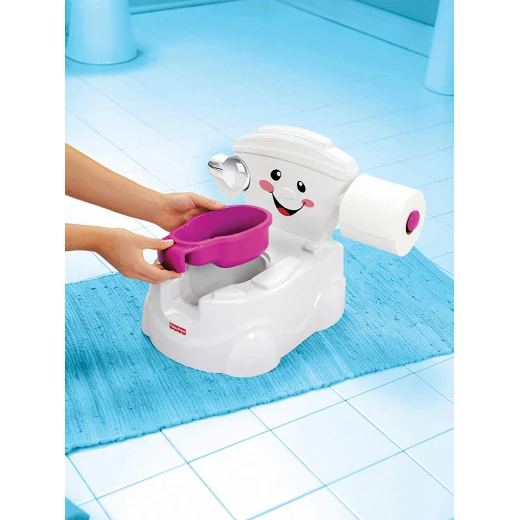 Fisher-Price My Potty Friend, Kids Toilet Training Seat with Sounds - فيشر برايس - Image 5