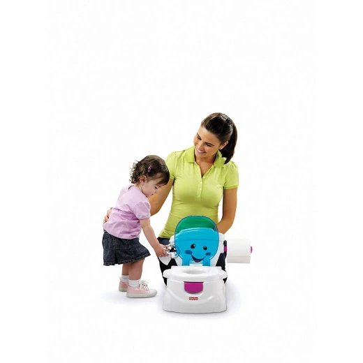 Fisher-Price My Potty Friend, Kids Toilet Training Seat with Sounds - فيشر برايس - Image 6