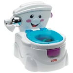 Fisher-Price My Potty Friend, Kids Toilet Training Seat with Sounds - فيشر برايس