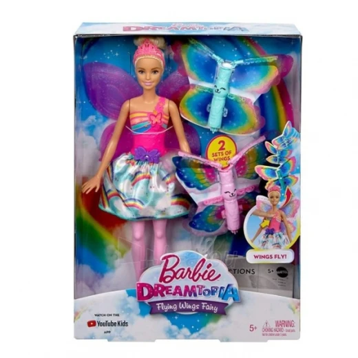 Barbie™ Dreamtopia Flying Wings Fairy Doll - باربي - Image 2