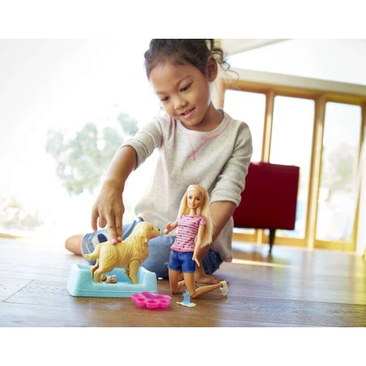 Barbie® Newborn Pups Doll & Pets - باربي - Image 3