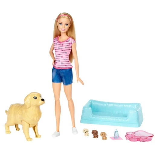 Barbie® Newborn Pups Doll & Pets - باربي - Image 7
