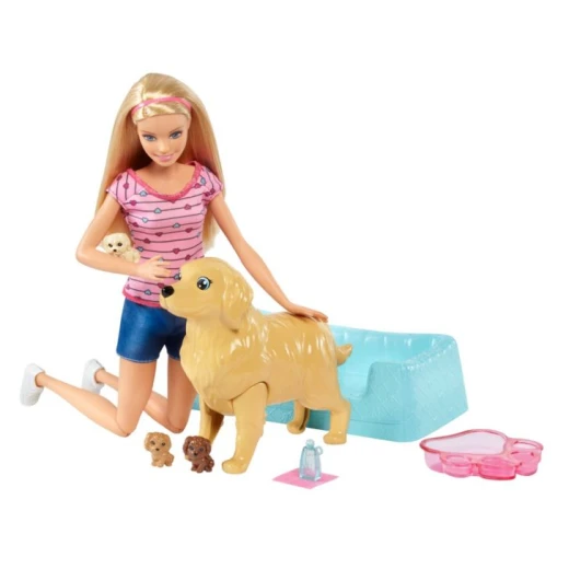 Barbie® Newborn Pups Doll & Pets - باربي - Image 13