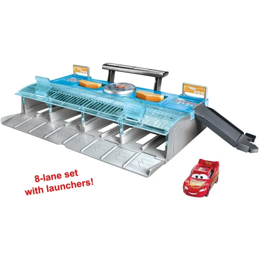 Disney Pixar Cars Ultimate Launcher, Carry Case with Lightning McQueen Toy Vehicle - ديزني - Image 2