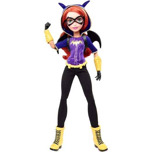 DC Super Hero Girl Batgirl Action Doll, with Realistic Facial Detailing, Iconic Ring Gear and Accessories - دي سي سوبرهيرو - Image 2