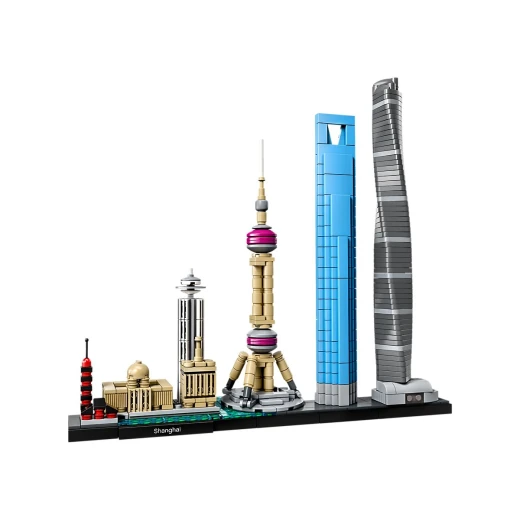 LEGO Architecture Shanghai Model Building Set with the Shanghai Tower and World Financial Centre - ليجو - Image 2