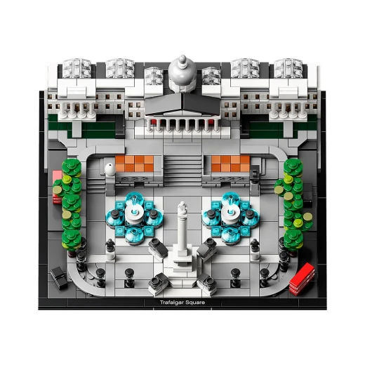 LEGO Architecture Trafalgar Square Building Set with London Landmark National Gallery Collectible Model, 1197 pieces. - ليجو - Image 9
