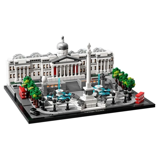 LEGO Architecture Trafalgar Square Building Set with London Landmark National Gallery Collectible Model, 1197 pieces. - ليجو - Image 10