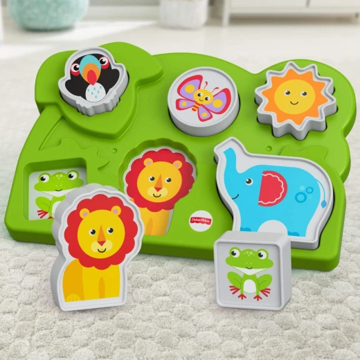 Fisher-Price Jungle Animal Puzzle - فيشر برايس - Image 9