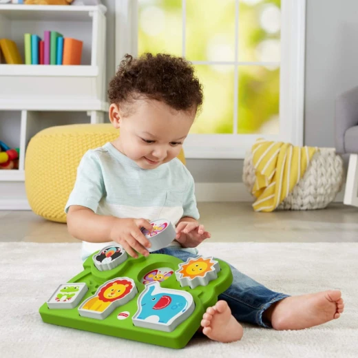 Fisher-Price Jungle Animal Puzzle - فيشر برايس - Image 8
