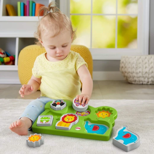 Fisher-Price Jungle Animal Puzzle - فيشر برايس - Image 7