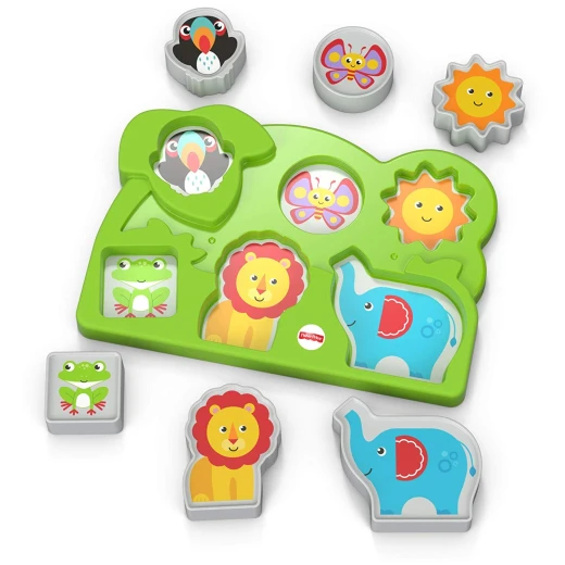 Fisher-Price Jungle Animal Puzzle - فيشر برايس - Image 4