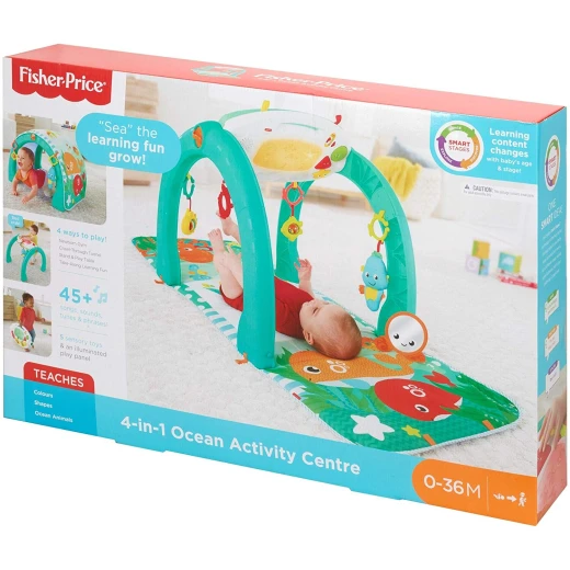 Fisher-Price 4-in-1 Ocean Activity Center with Different Ways to Play - فيشر برايس - Image 7