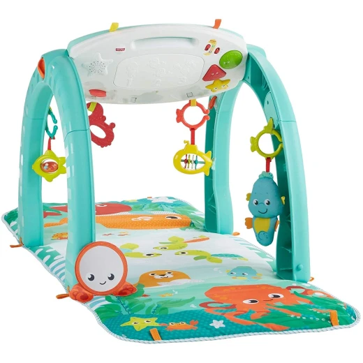 Fisher-Price 4-in-1 Ocean Activity Center with Different Ways to Play - فيشر برايس - Image 3