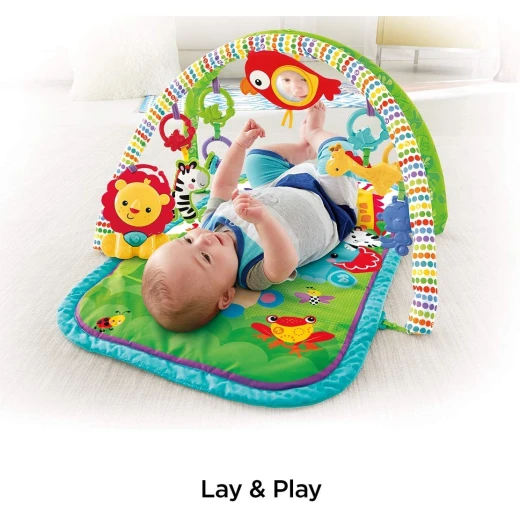 Fisher Price Rainforest Friends 3-in-1 Musical Activity Gym - فيشر برايس - Image 7