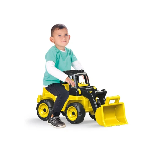 Dolu Giant Filled Dozer Toy for Kids +3 Years 72 cm Length Durable Plastic Construction Outdoor Play - Dolu - Image 3