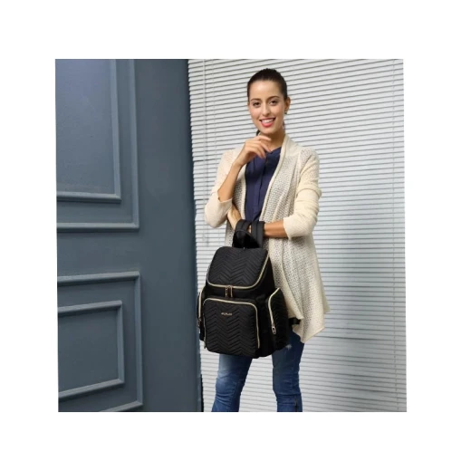 Colorland The Onyx Diaper Bag, Black - كولورلاند - Image 8