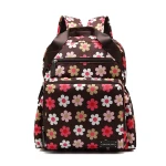 Colorland Diaper Bag Travel Backpack, Pink & Brown - كولورلاند