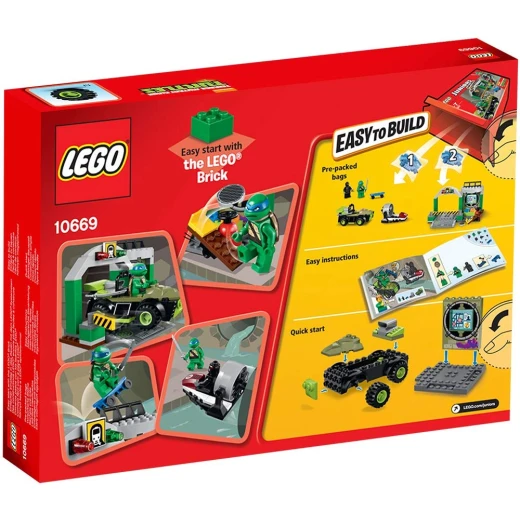 LEGO Juniors: Turtle Lair - ليجو - Image 4